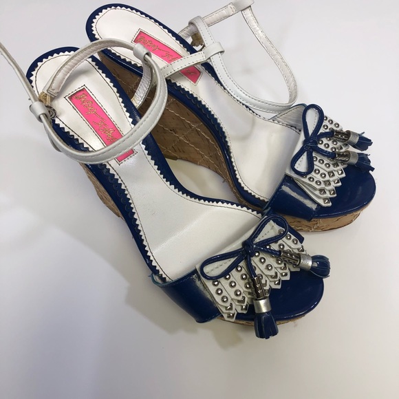 betsey johnson wedge heels